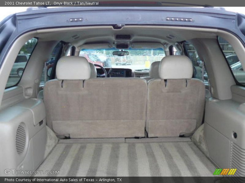 Onyx Black / Tan/Neutral 2001 Chevrolet Tahoe LT