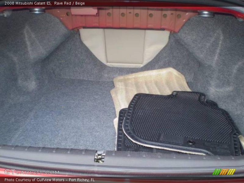 Rave Red / Beige 2008 Mitsubishi Galant ES