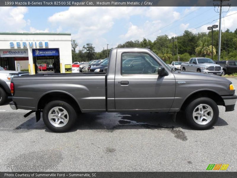 Medium Platinum Metallic / Gray 1999 Mazda B-Series Truck B2500 SE Regular Cab