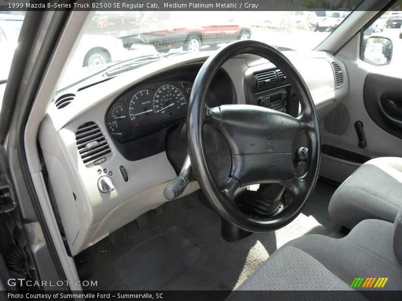 Medium Platinum Metallic / Gray 1999 Mazda B-Series Truck B2500 SE Regular Cab