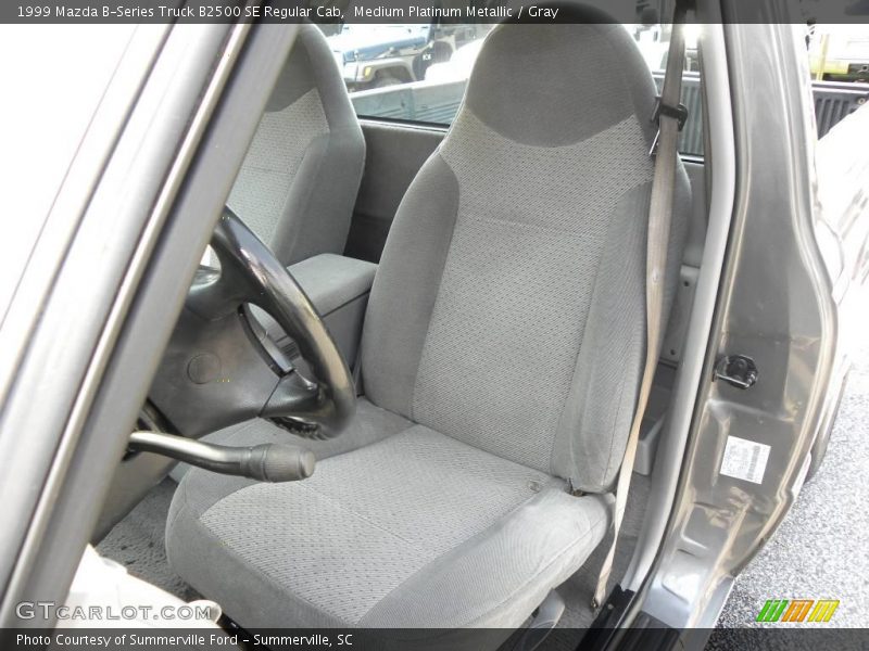 Medium Platinum Metallic / Gray 1999 Mazda B-Series Truck B2500 SE Regular Cab