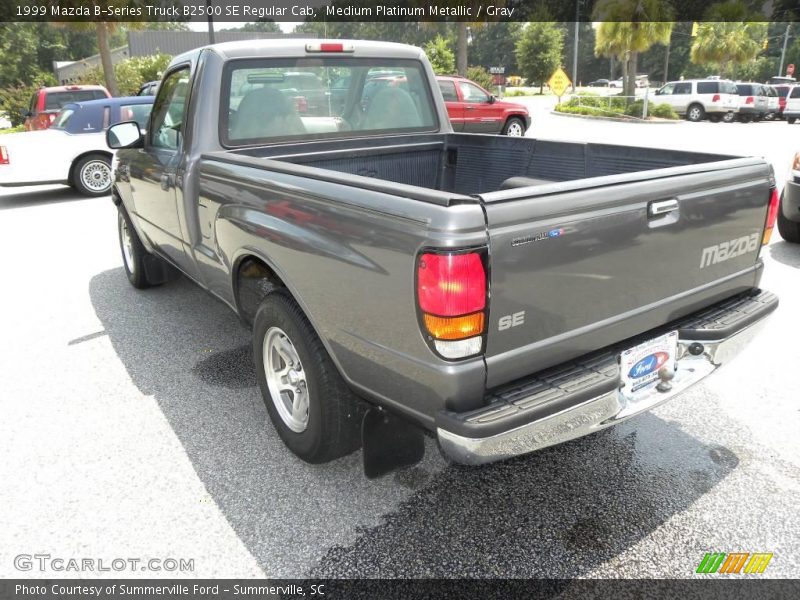 Medium Platinum Metallic / Gray 1999 Mazda B-Series Truck B2500 SE Regular Cab