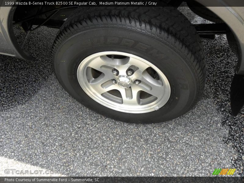 Medium Platinum Metallic / Gray 1999 Mazda B-Series Truck B2500 SE Regular Cab