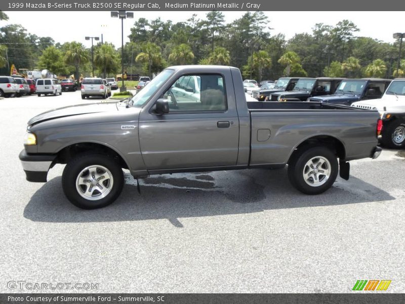 Medium Platinum Metallic / Gray 1999 Mazda B-Series Truck B2500 SE Regular Cab