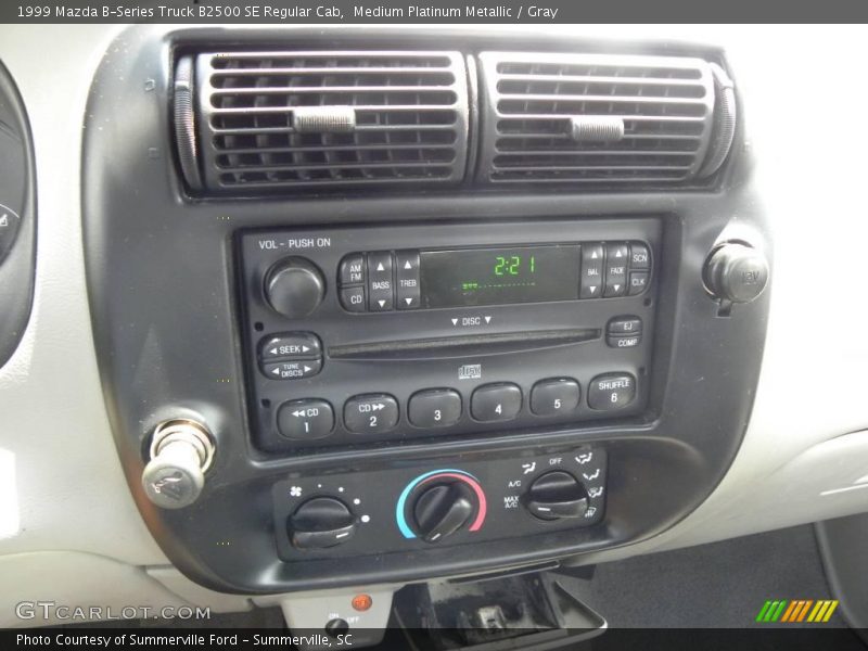 Medium Platinum Metallic / Gray 1999 Mazda B-Series Truck B2500 SE Regular Cab