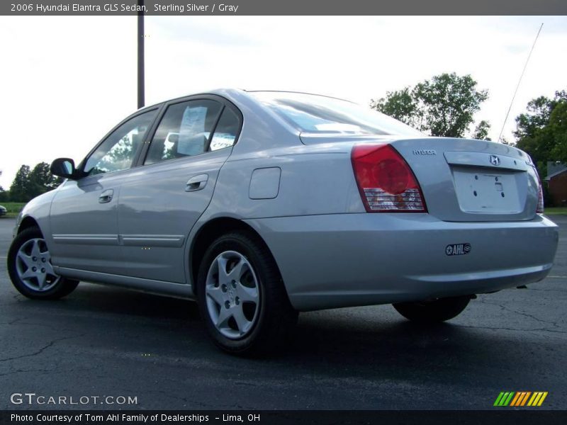 Sterling Silver / Gray 2006 Hyundai Elantra GLS Sedan