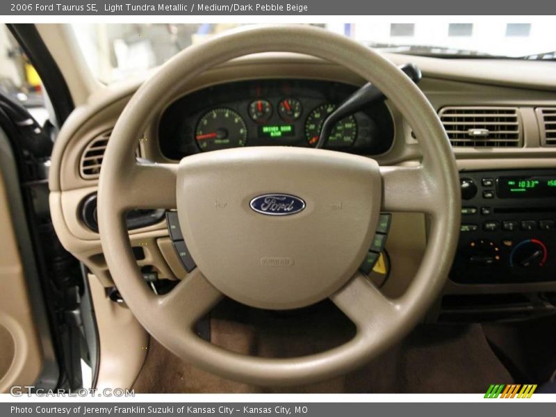 Light Tundra Metallic / Medium/Dark Pebble Beige 2006 Ford Taurus SE