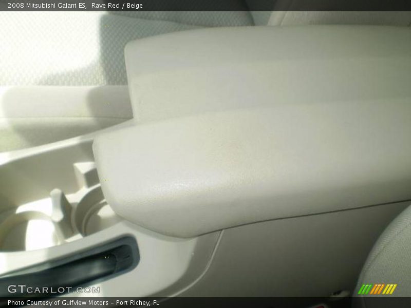 Rave Red / Beige 2008 Mitsubishi Galant ES