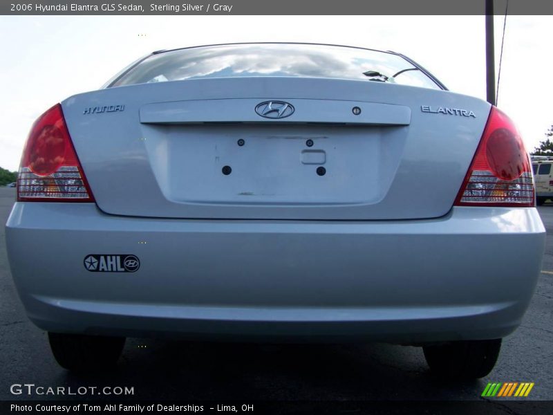 Sterling Silver / Gray 2006 Hyundai Elantra GLS Sedan