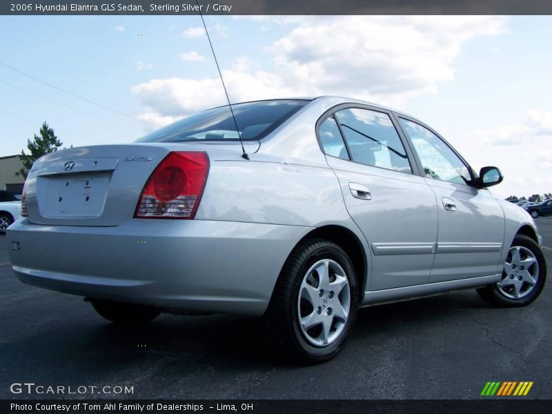 Sterling Silver / Gray 2006 Hyundai Elantra GLS Sedan