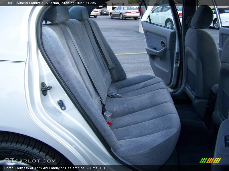 Sterling Silver / Gray 2006 Hyundai Elantra GLS Sedan