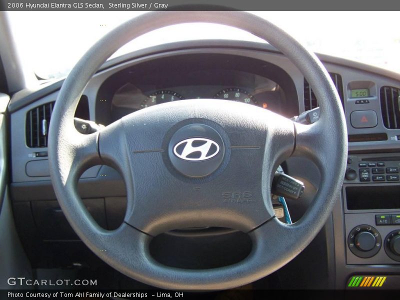 Sterling Silver / Gray 2006 Hyundai Elantra GLS Sedan