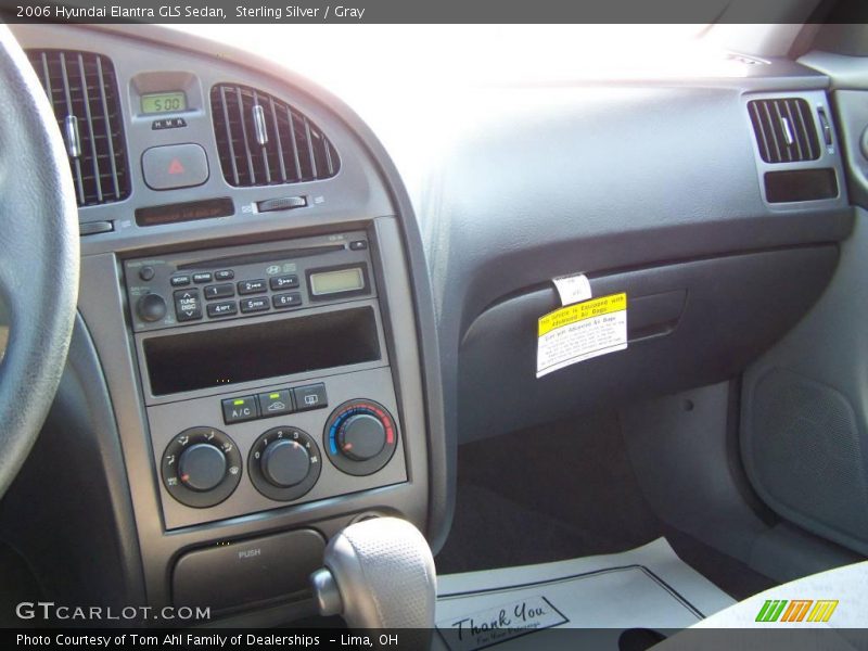 Sterling Silver / Gray 2006 Hyundai Elantra GLS Sedan