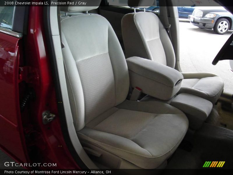 Precision Red / Gray 2008 Chevrolet Impala LS