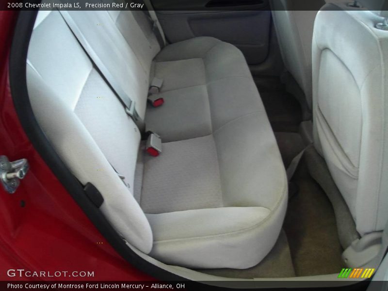 Precision Red / Gray 2008 Chevrolet Impala LS