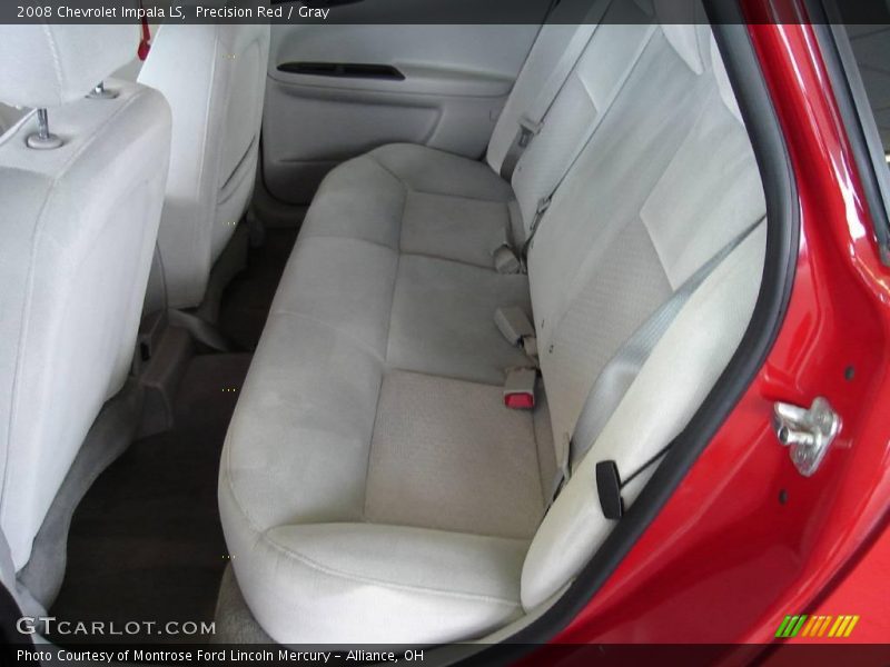 Precision Red / Gray 2008 Chevrolet Impala LS