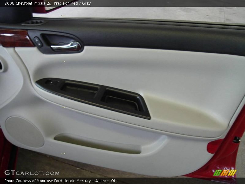 Precision Red / Gray 2008 Chevrolet Impala LS