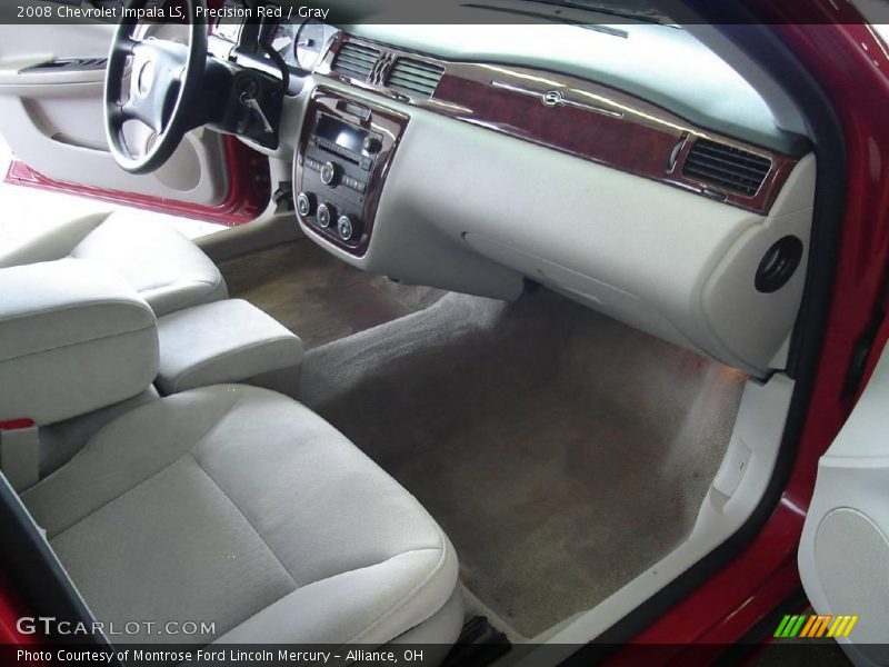 Precision Red / Gray 2008 Chevrolet Impala LS