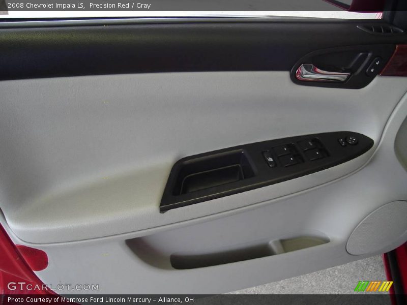 Precision Red / Gray 2008 Chevrolet Impala LS