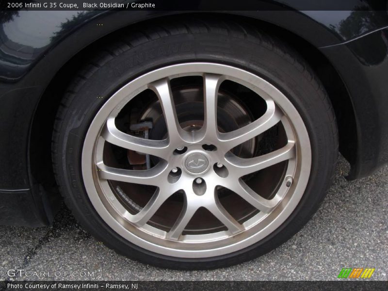 Black Obsidian / Graphite 2006 Infiniti G 35 Coupe