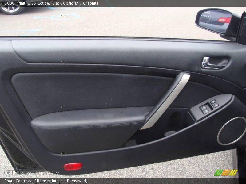 Black Obsidian / Graphite 2006 Infiniti G 35 Coupe