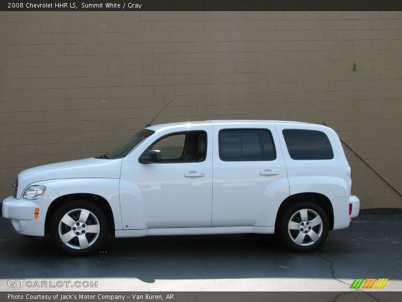 Summit White / Gray 2008 Chevrolet HHR LS