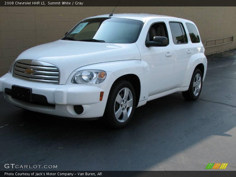 Summit White / Gray 2008 Chevrolet HHR LS