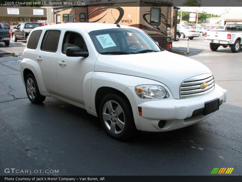 Summit White / Gray 2008 Chevrolet HHR LS