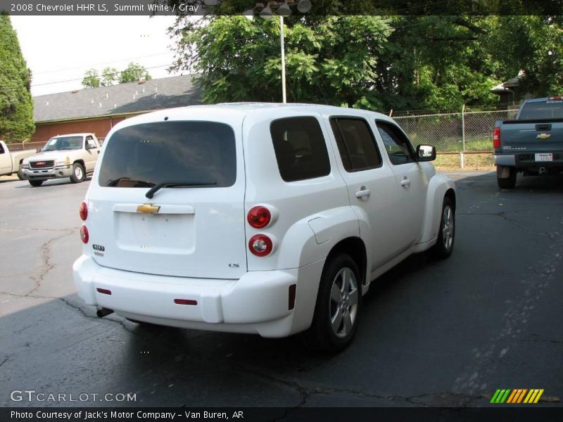 Summit White / Gray 2008 Chevrolet HHR LS