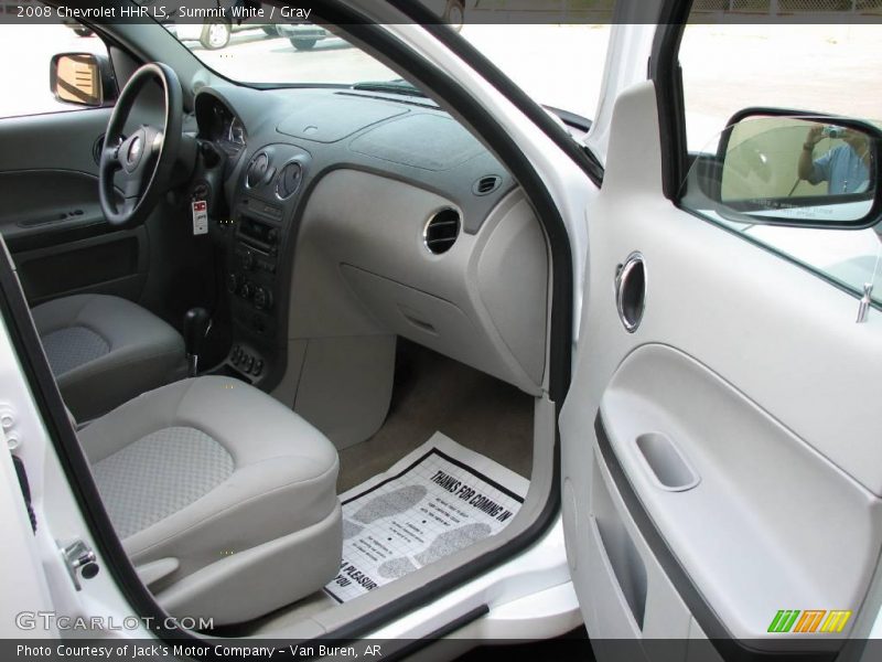 Summit White / Gray 2008 Chevrolet HHR LS