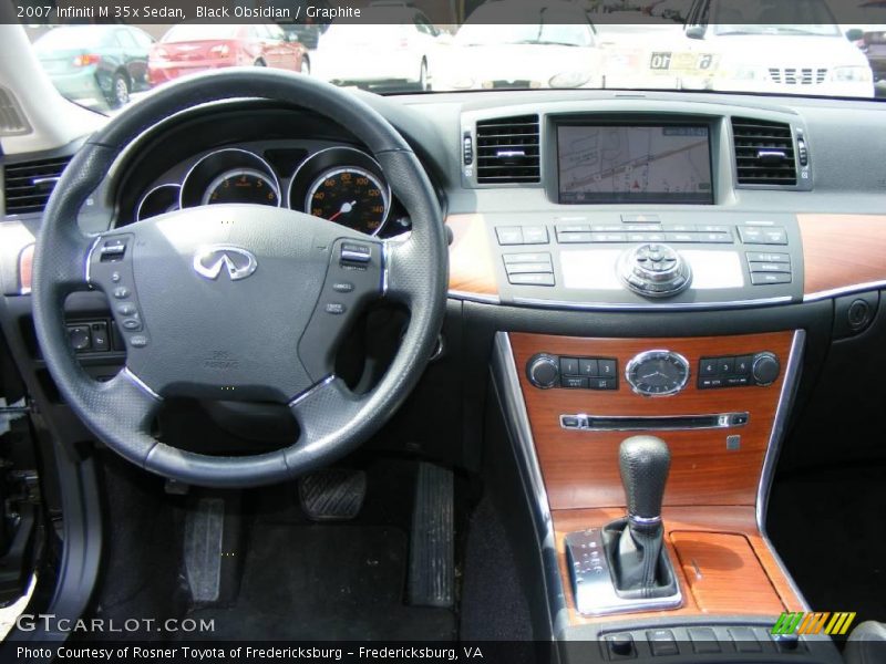 Black Obsidian / Graphite 2007 Infiniti M 35x Sedan