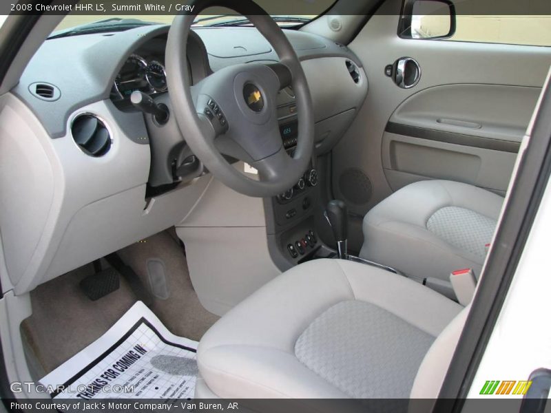 Summit White / Gray 2008 Chevrolet HHR LS