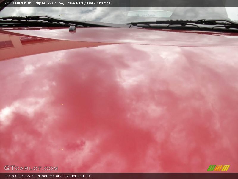 Rave Red / Dark Charcoal 2008 Mitsubishi Eclipse GS Coupe