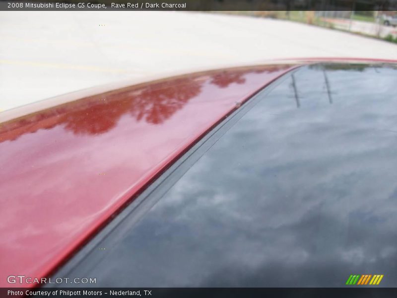 Rave Red / Dark Charcoal 2008 Mitsubishi Eclipse GS Coupe