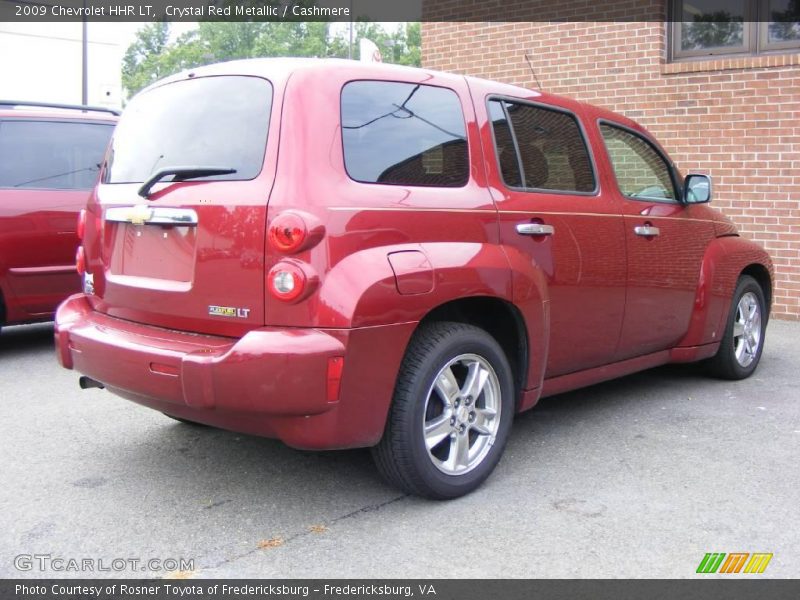 Crystal Red Metallic / Cashmere 2009 Chevrolet HHR LT