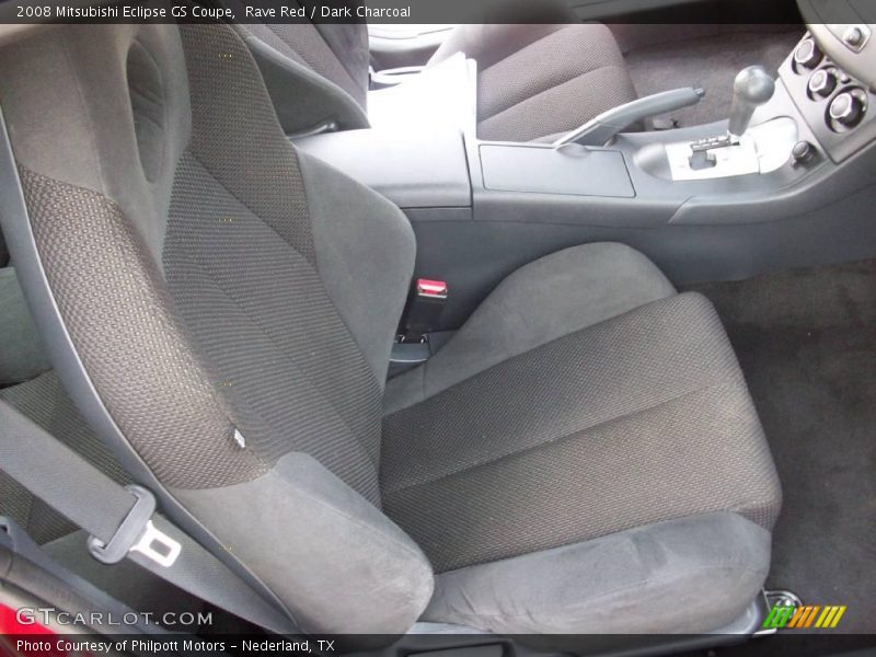 Rave Red / Dark Charcoal 2008 Mitsubishi Eclipse GS Coupe