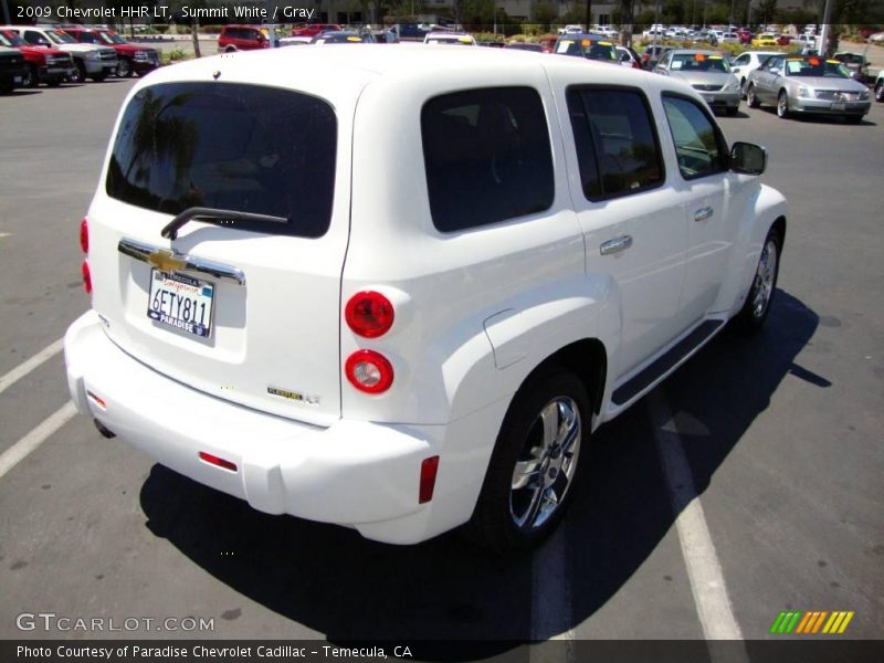 Summit White / Gray 2009 Chevrolet HHR LT