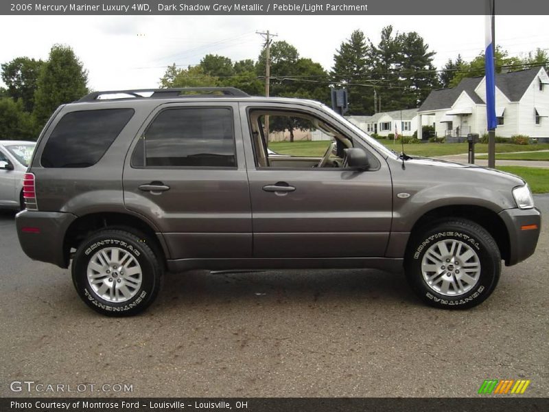 Dark Shadow Grey Metallic / Pebble/Light Parchment 2006 Mercury Mariner Luxury 4WD