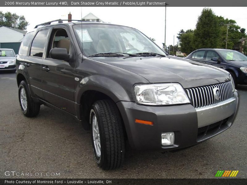 Dark Shadow Grey Metallic / Pebble/Light Parchment 2006 Mercury Mariner Luxury 4WD