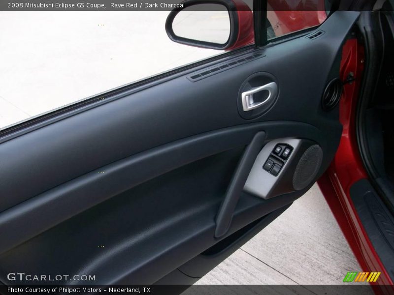 Rave Red / Dark Charcoal 2008 Mitsubishi Eclipse GS Coupe