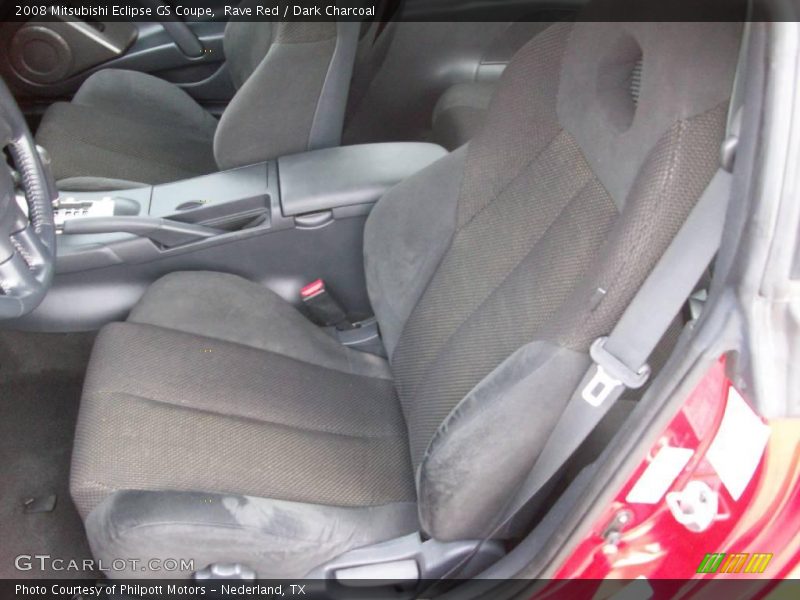 Rave Red / Dark Charcoal 2008 Mitsubishi Eclipse GS Coupe