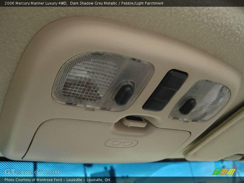 Dark Shadow Grey Metallic / Pebble/Light Parchment 2006 Mercury Mariner Luxury 4WD