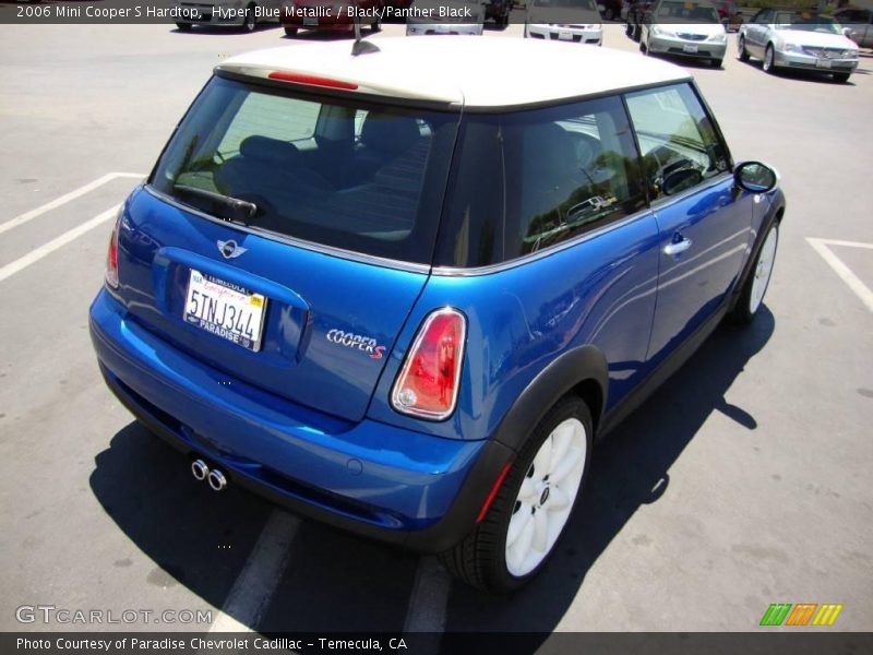 Hyper Blue Metallic / Black/Panther Black 2006 Mini Cooper S Hardtop