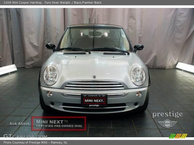 Pure Silver Metallic / Black/Panther Black 2006 Mini Cooper Hardtop