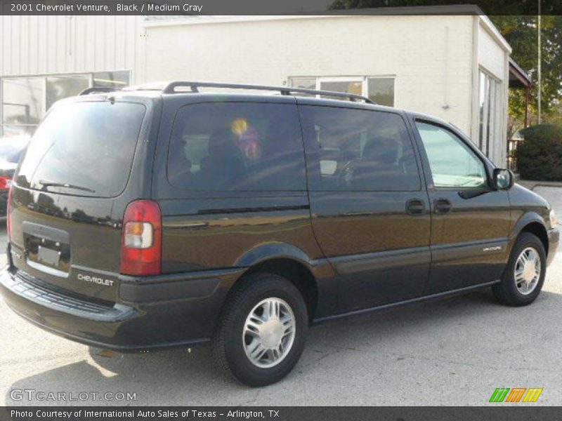 Black / Medium Gray 2001 Chevrolet Venture