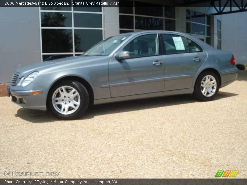 Granite Grey Metallic / Ash 2006 Mercedes-Benz E 350 Sedan