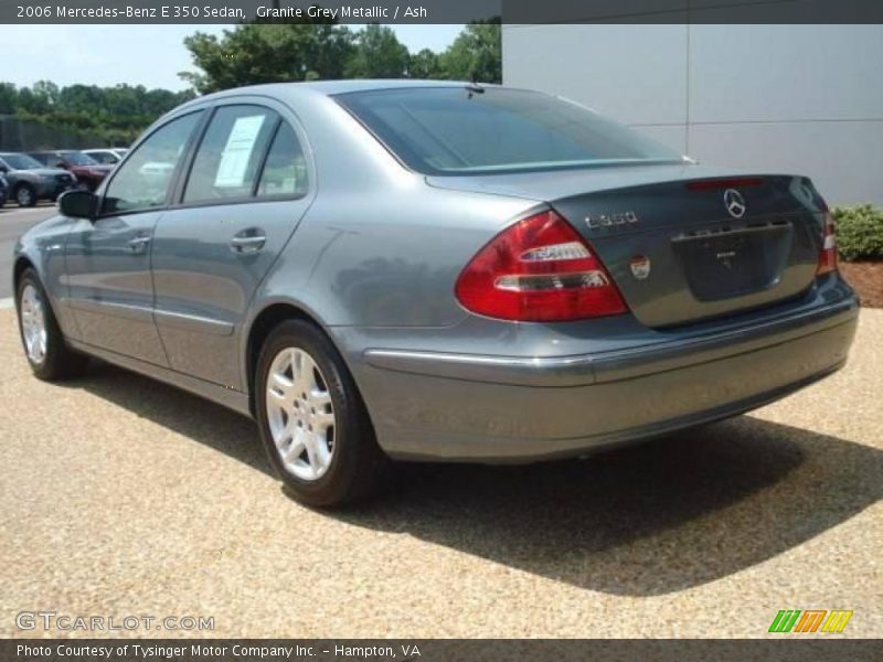 Granite Grey Metallic / Ash 2006 Mercedes-Benz E 350 Sedan