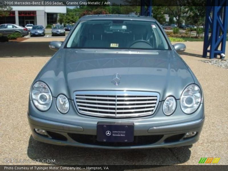 Granite Grey Metallic / Ash 2006 Mercedes-Benz E 350 Sedan