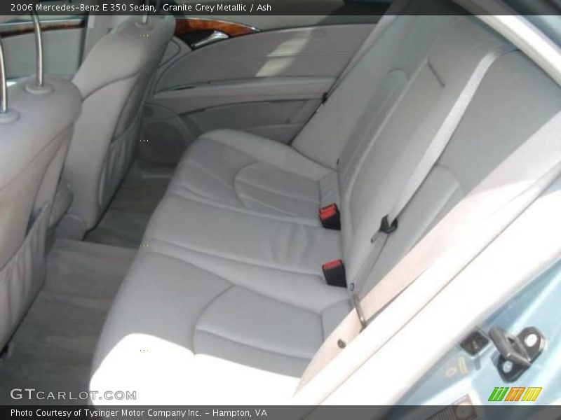 Granite Grey Metallic / Ash 2006 Mercedes-Benz E 350 Sedan