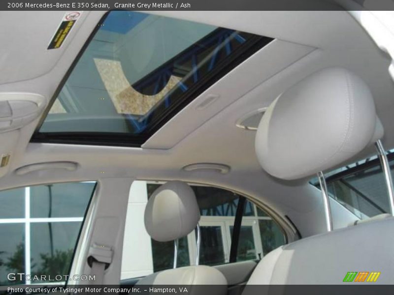 Granite Grey Metallic / Ash 2006 Mercedes-Benz E 350 Sedan
